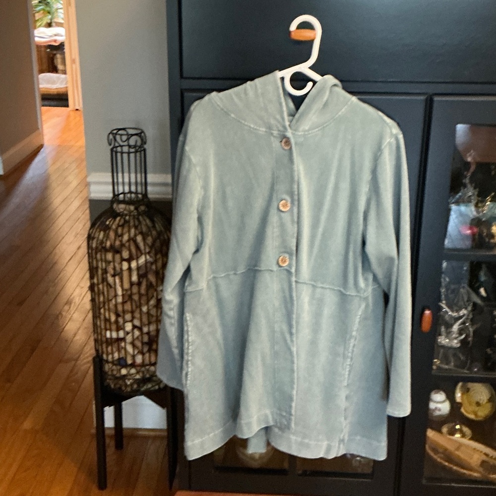 Coldwater Creek Women's Gray Utility Jacket